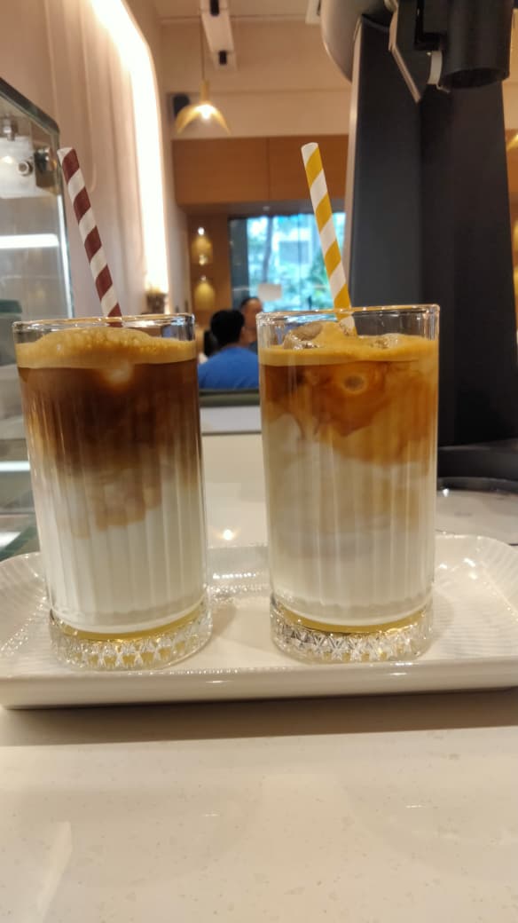 Iced lattes